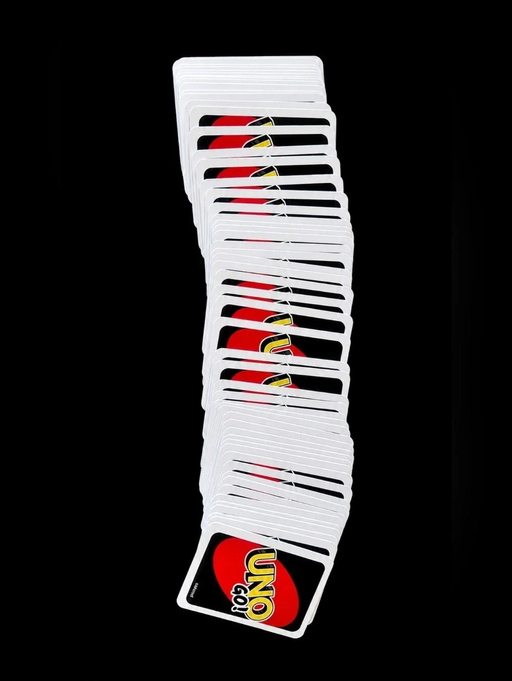Mattel UNO GO! Pocket-Sized Card Game - Red, Yellow, Green, Blue